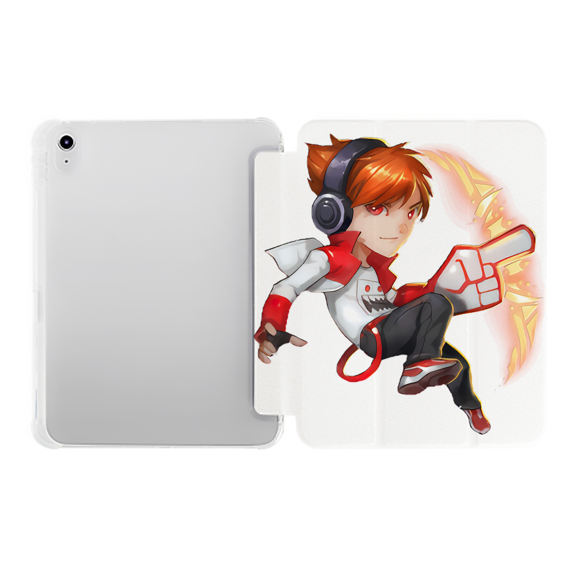（画像用） リーグ・オブ・レジェンド League of Legends LOL IPad ケース ペン収納付き 三つ折りスタンド PUレザー×シリコン 対応機種9.5/10.5/10.9インチ